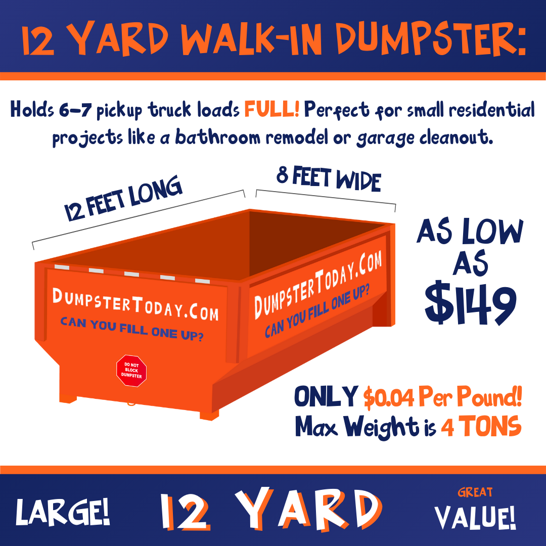 Dumpster-Rental-Brevard-18-Yard Dumpster