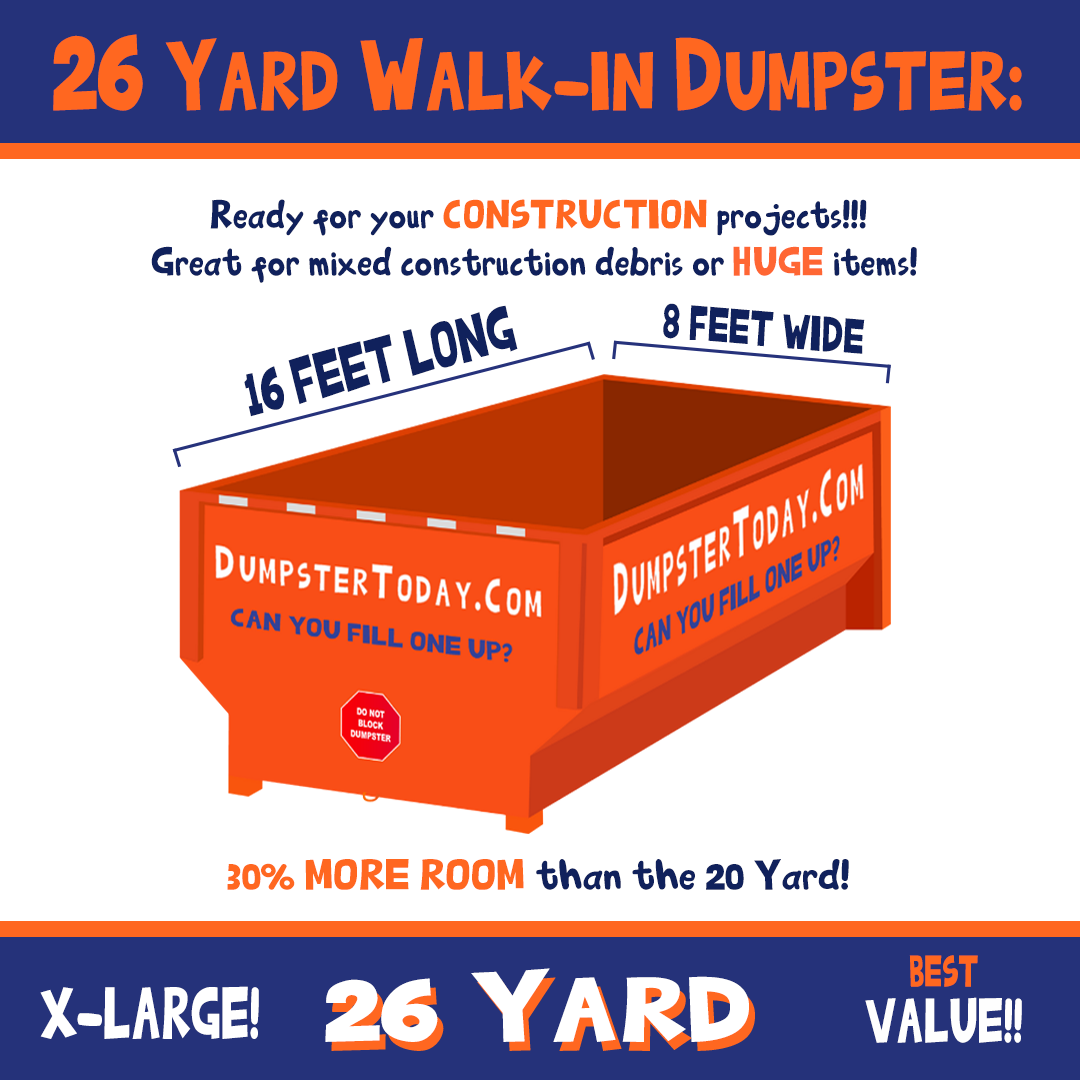 26 Yard Dumpster-Rental-charlotte