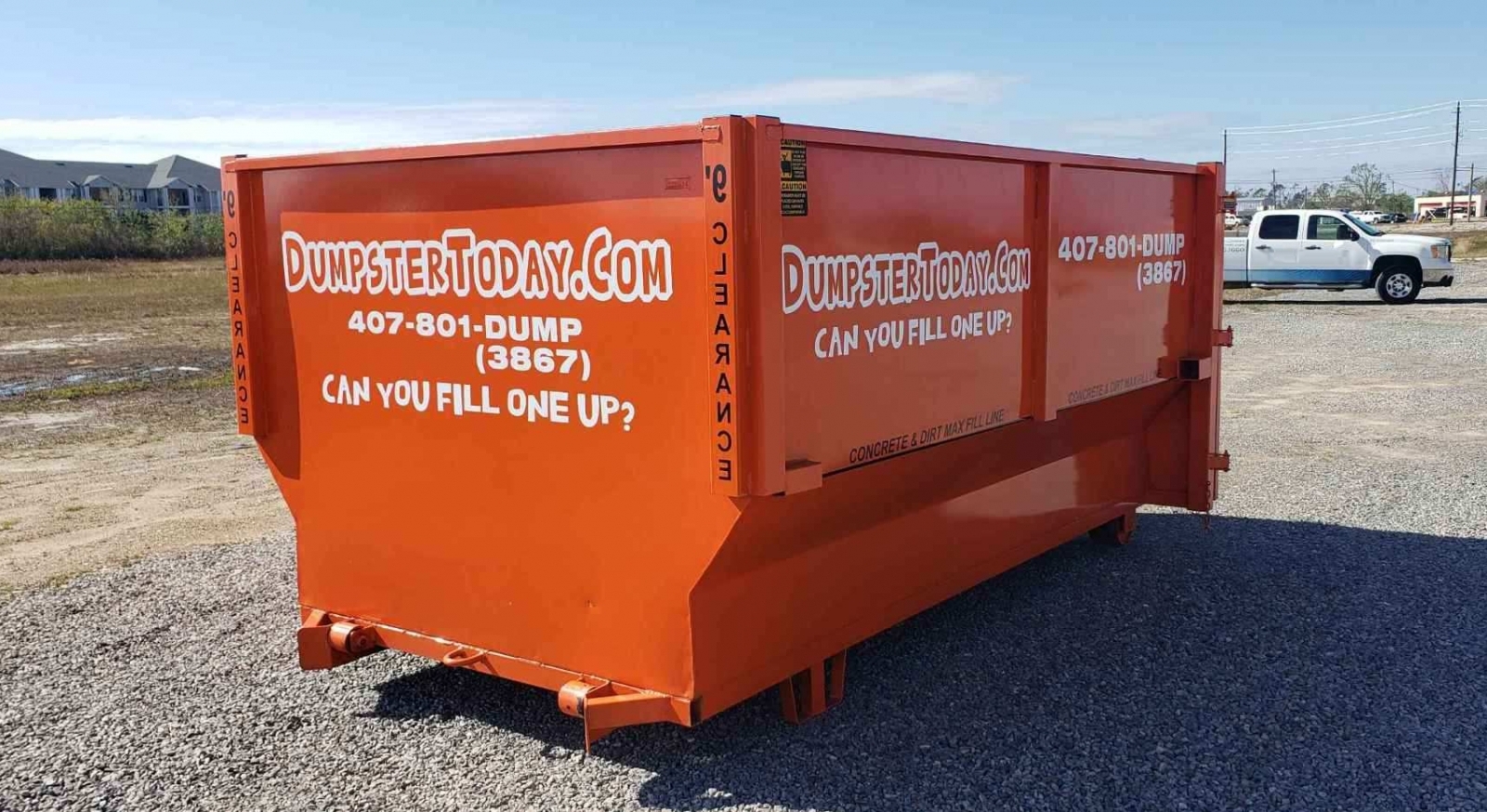 DUMPSTER TODAY 10 DAY RENTAL FROM 249 ORLANDO FL